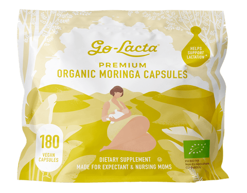 180 capsules Wholesale Premium Organic Moringa Leaf - Go-Lacta